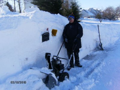 Digging out the mailbox