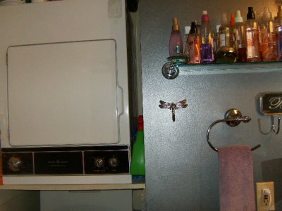 Bathroom side wall