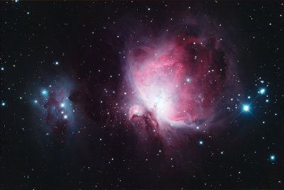 M42 and The Running Man in Orion