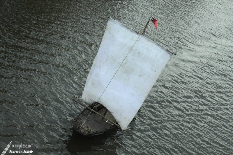 Nantes - Gabare sur lErdre