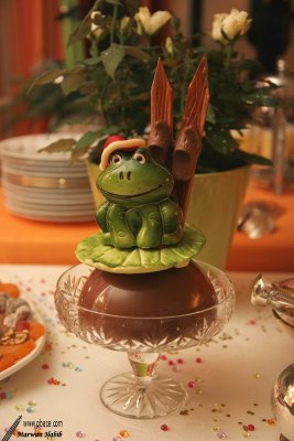 25-12-2008 : Chocolate frog / Grenouille en chocolat