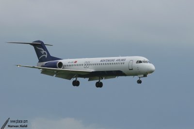 Fokker F100 Montenegro Airlines