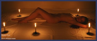 Ela - Relaxing between candles / Dtente entre les bougies