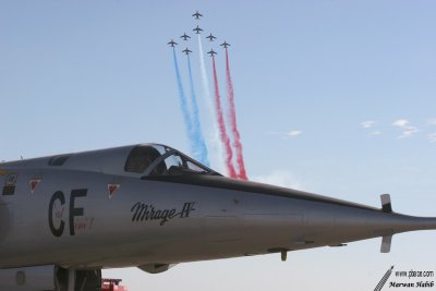 Istres 2005 - Dassault Mirage IV & Patrouille Arienne de France