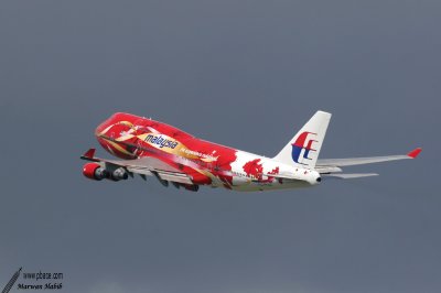 Boeing 747-400 Malaysia Airlines Hibiscus