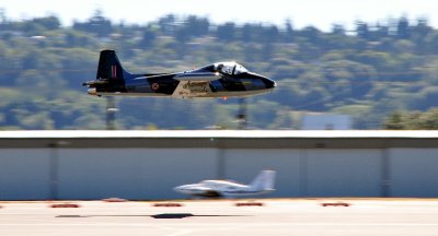 visitor to Boeing Field