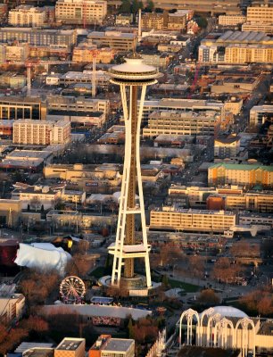 Space Needle and Seattle Center