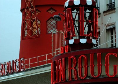 famous Moulin Rouge