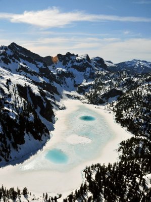Torquoise Snow Lake