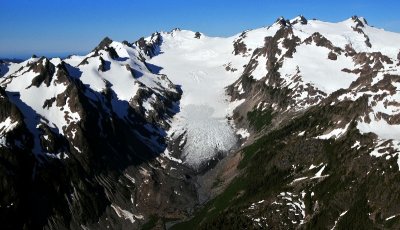 Hoh Glacier on Mt Olympus