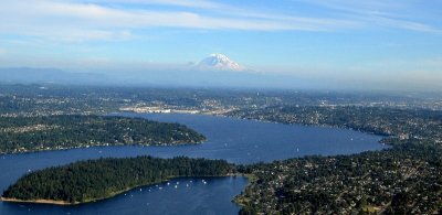 Seward Park and Lake Washington