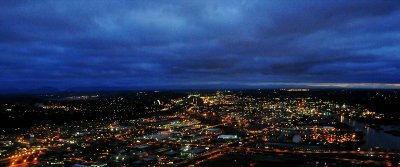 early evening arrival  KBFI