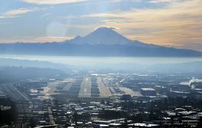 temperature inversion at Boeing Field