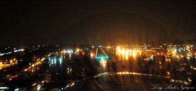 wet night into Boeing Field