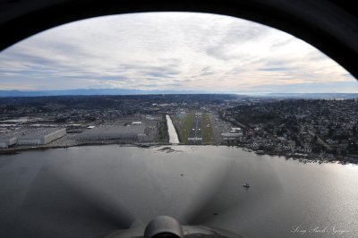 landing at Renton Runway 16