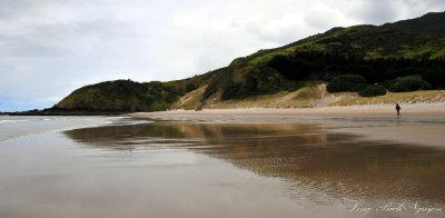 Reflection of Ocean Beach