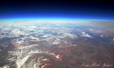 High over Southern Utah