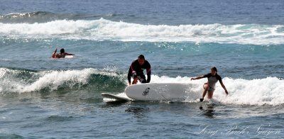 surfing lesson