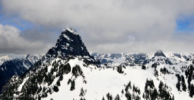 Mount Thomson and Huckleberry Mountain