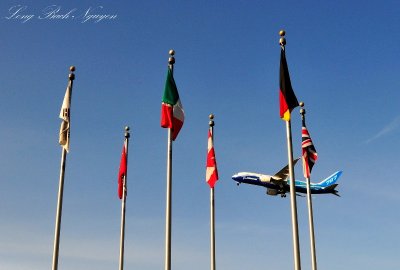 787 and flags