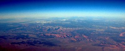 40000 feet over Utah