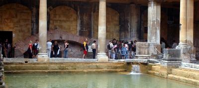 tour group Roman Bath