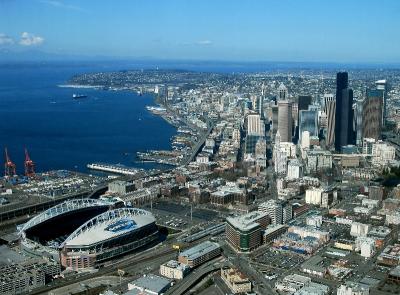 Sunny Seattle and Puget Sound