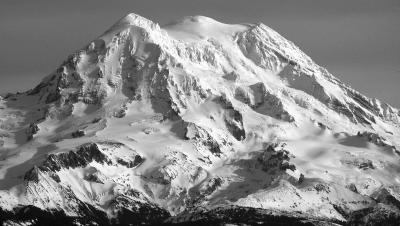Mt Rainer at closeup