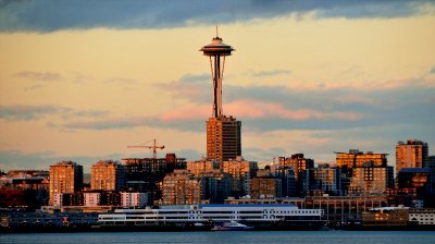 radiant Space Needle