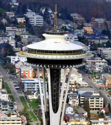 tourists on Needle