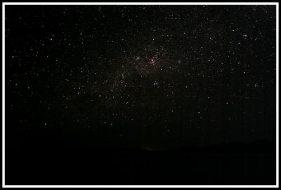 Sangat Island, night sky  