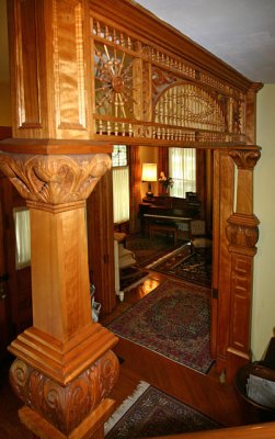 Behind Foyer Post