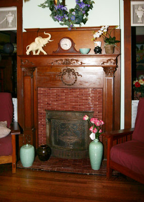 Foyer Fireplace