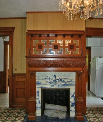 Dining Room Fireplace
