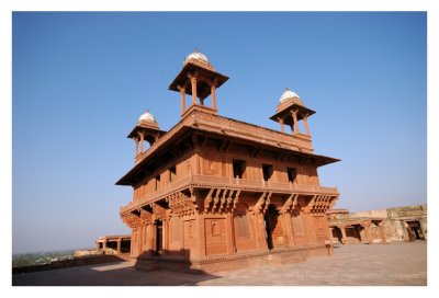 The Diwan-i-Khas at Fatepur Sikri