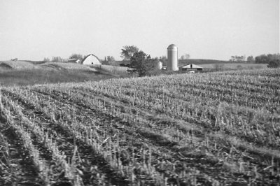 Farm Scene in Mid America
