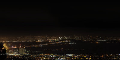 the bay at night