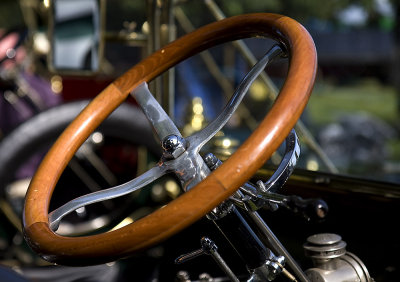 Steam Car's Steering Wheel
