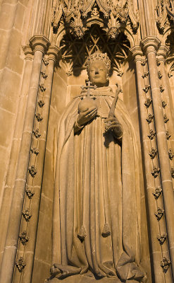 Detail from the choir screen