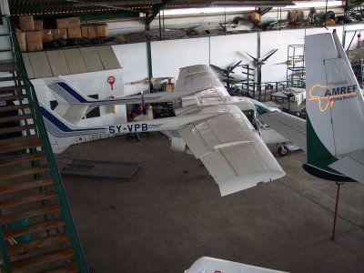 AMREF-Flying Doctors Hangar at Wilson Airport-4210