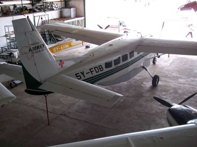 AMREF-Flying Doctors Hangar at Wilson Airport-4211