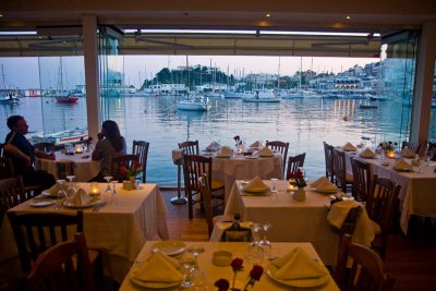 Restaurant first evening of Program