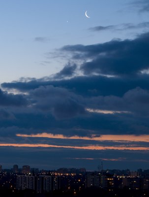 Moon-Venus Occultation