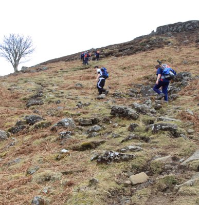 Yet more uphill!