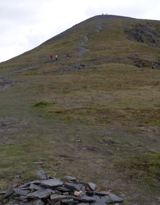 Path off Skiddaw to Bakestall