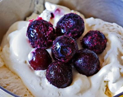 Blueberries and Cream