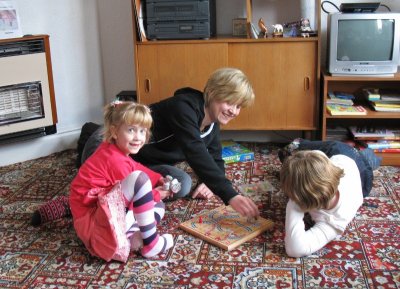 Board Games Old Style - Snakes & Ladders