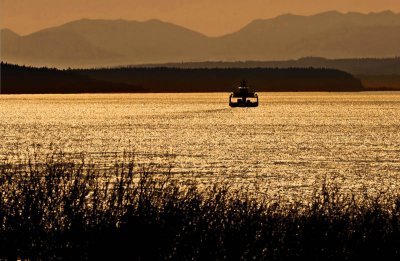 Ferry Ride Into the Sunset