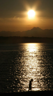 A Walk Along the Beach