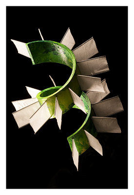 Helix with fins
